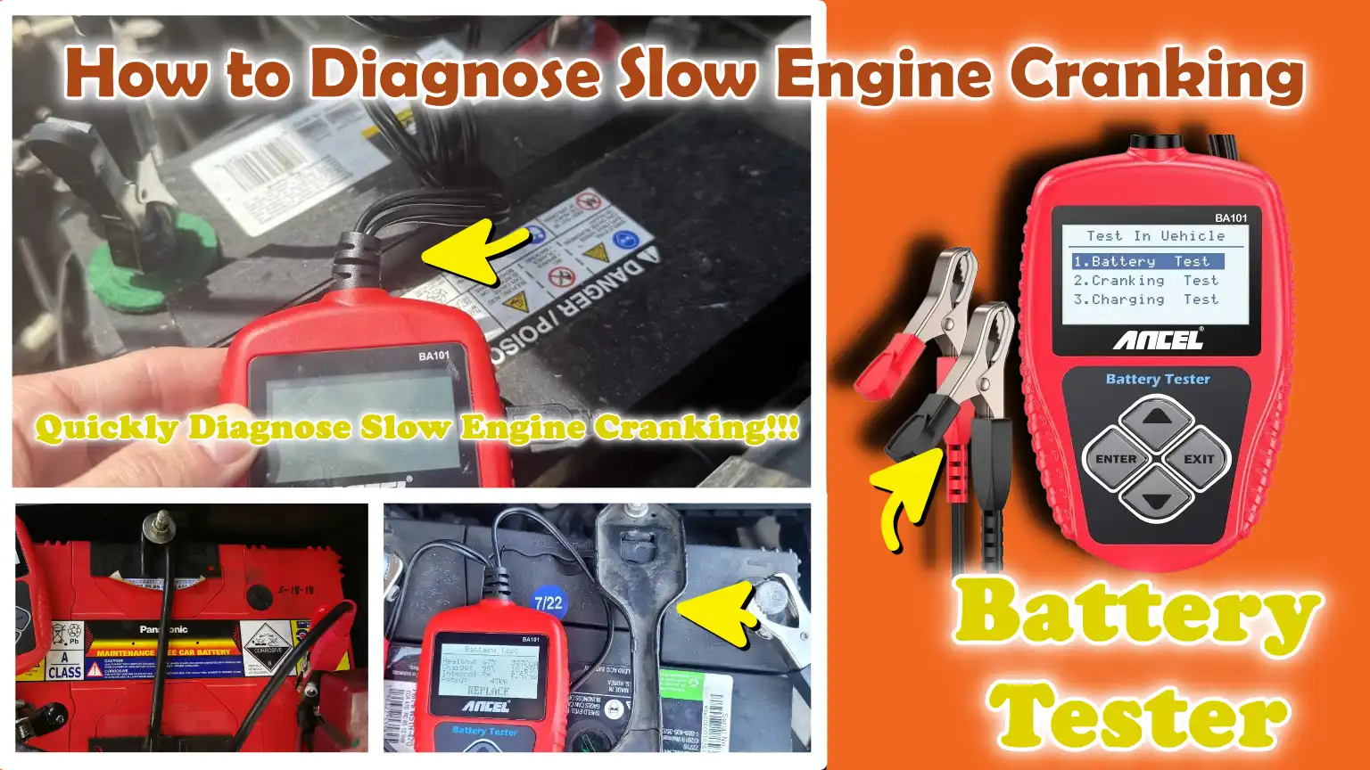 How to Diagnose Slow Engine Cranking