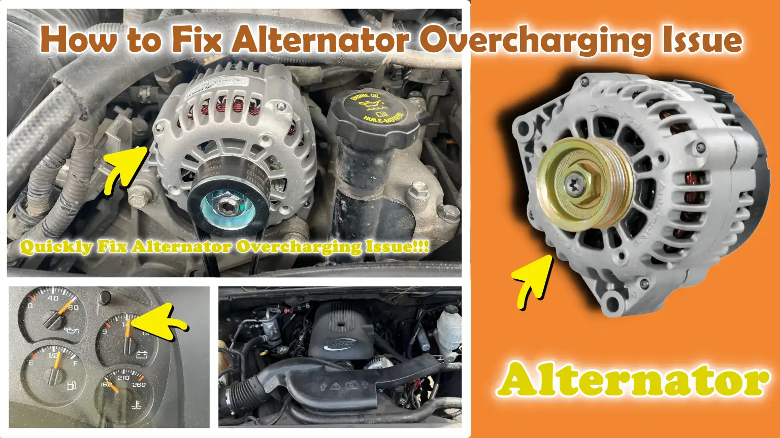 How to Fix Alternator Overcharging Issue