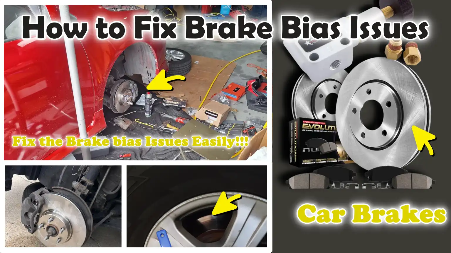 How to Fix Brake Bias Issues