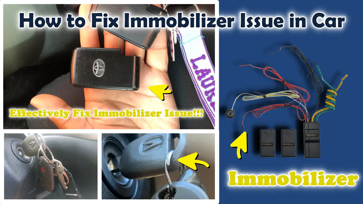 How to Fix Immobilizer Issue in Car