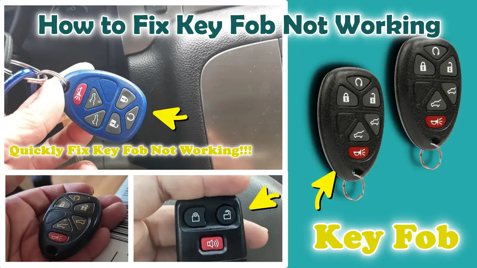 How to Fix Key Fob Not Working
