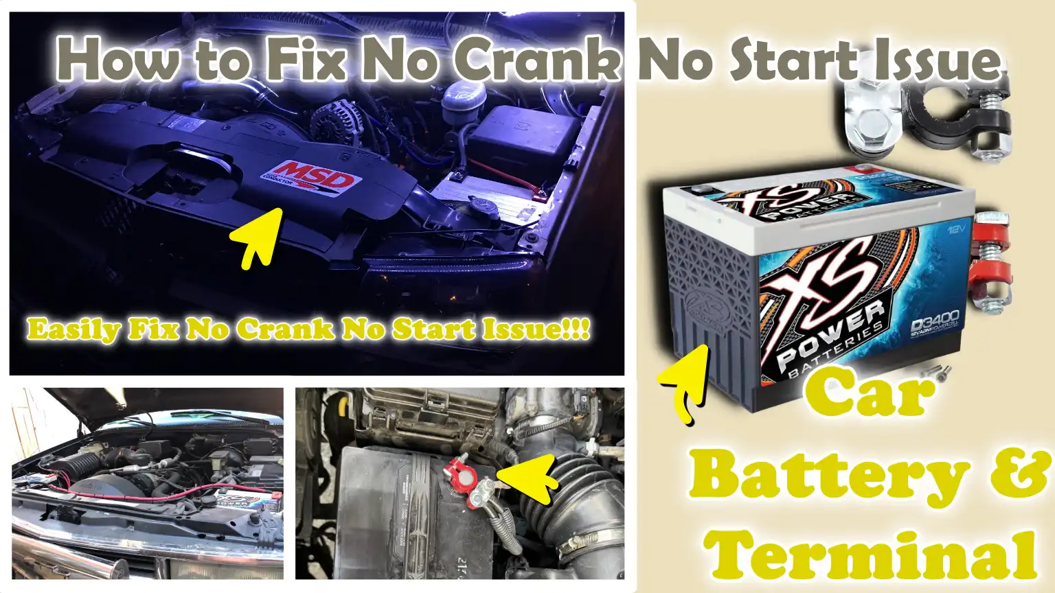 How to Fix No Crank No Start Issue