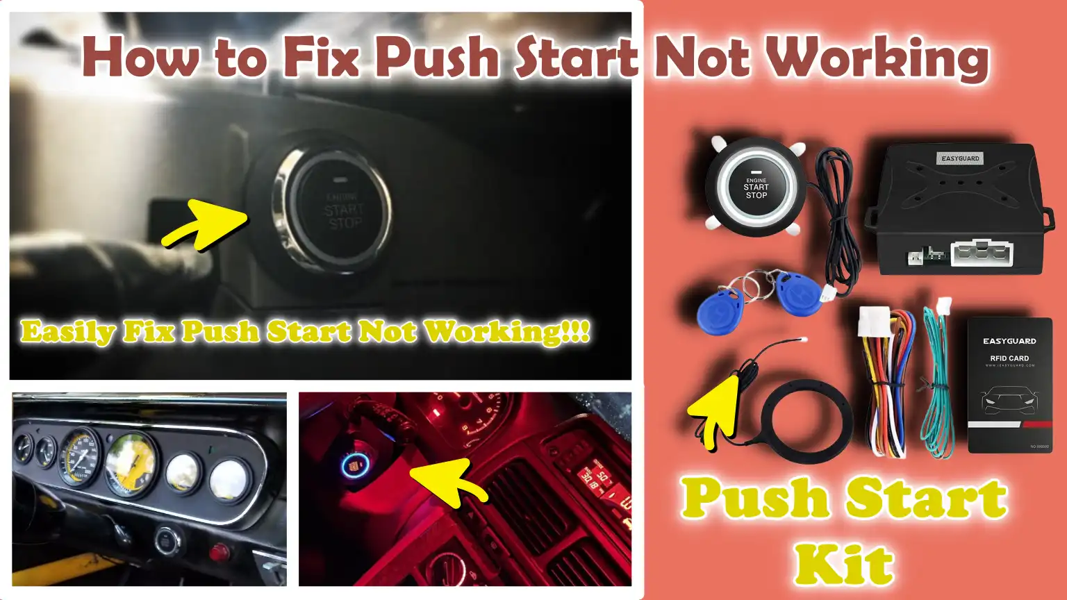 How to Fix Push Start Not Working
