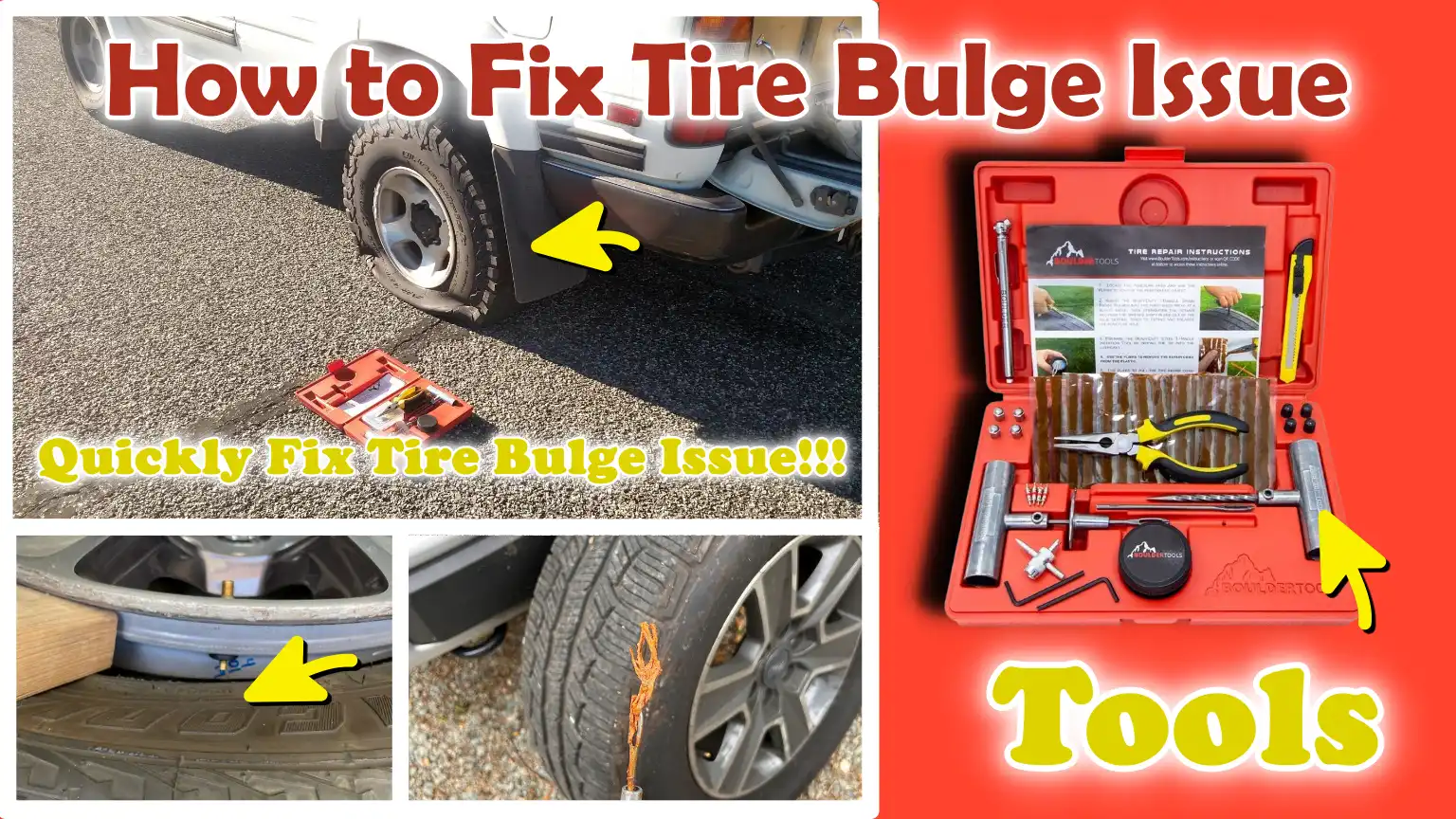 How to Fix Tire Bulge Issue