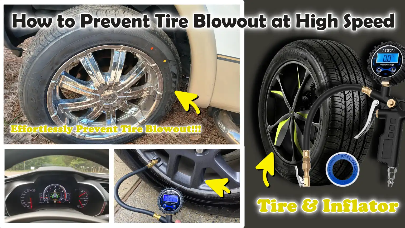 How to Prevent Tire Blowout at High Speed