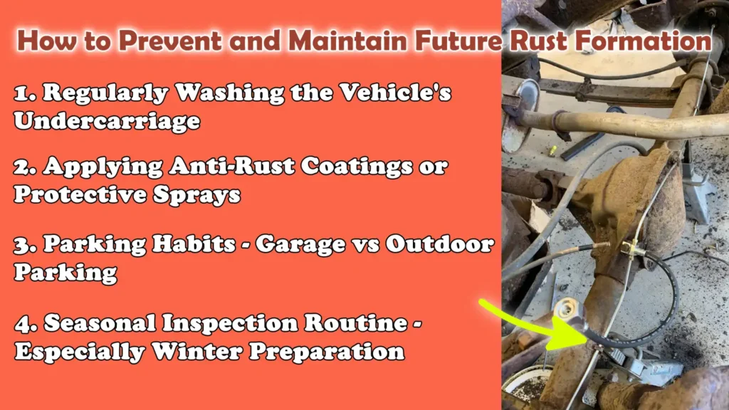 How to Prevent and Maintain Future Rust Formation