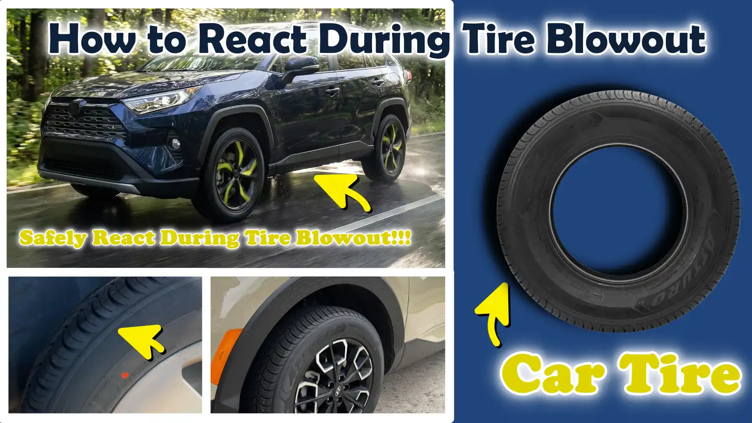 How to React During Tire Blowout