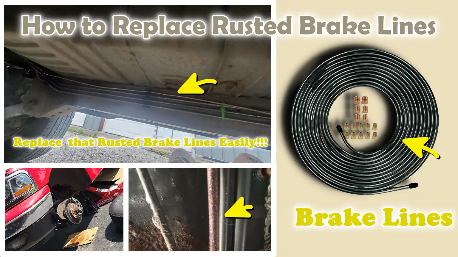 How to Replace Rusted Brake Lines