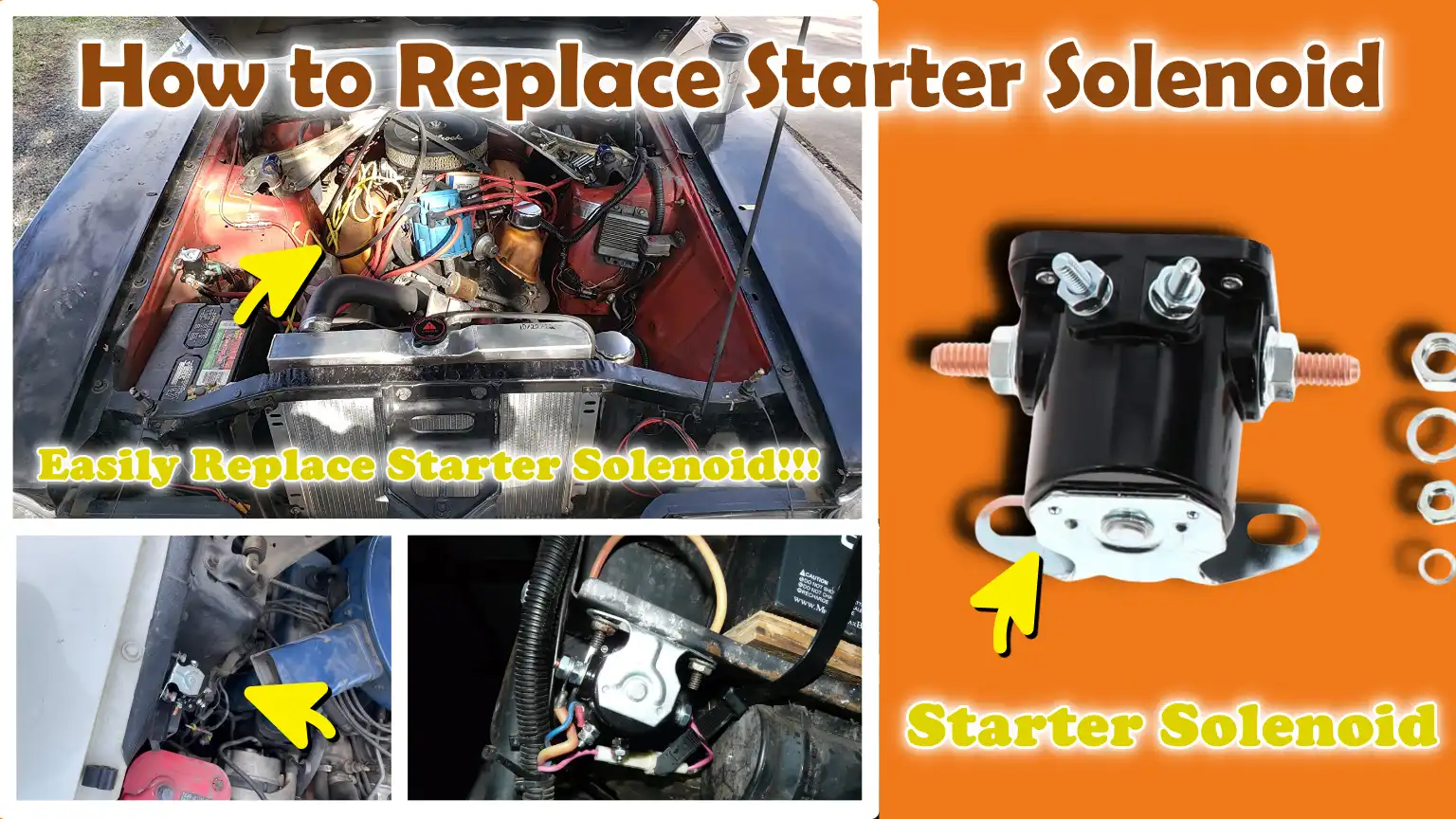 How to Replace Starter Solenoid