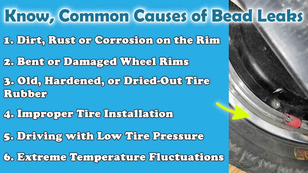 Know, Common Causes of Bead Leaks