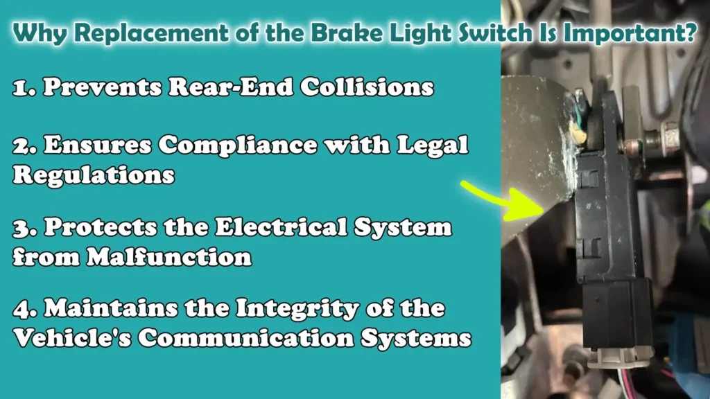 Why Replacement of the Brake Light Switch Is Important?