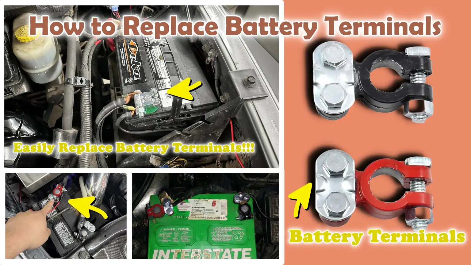 How to Replace Battery Terminals